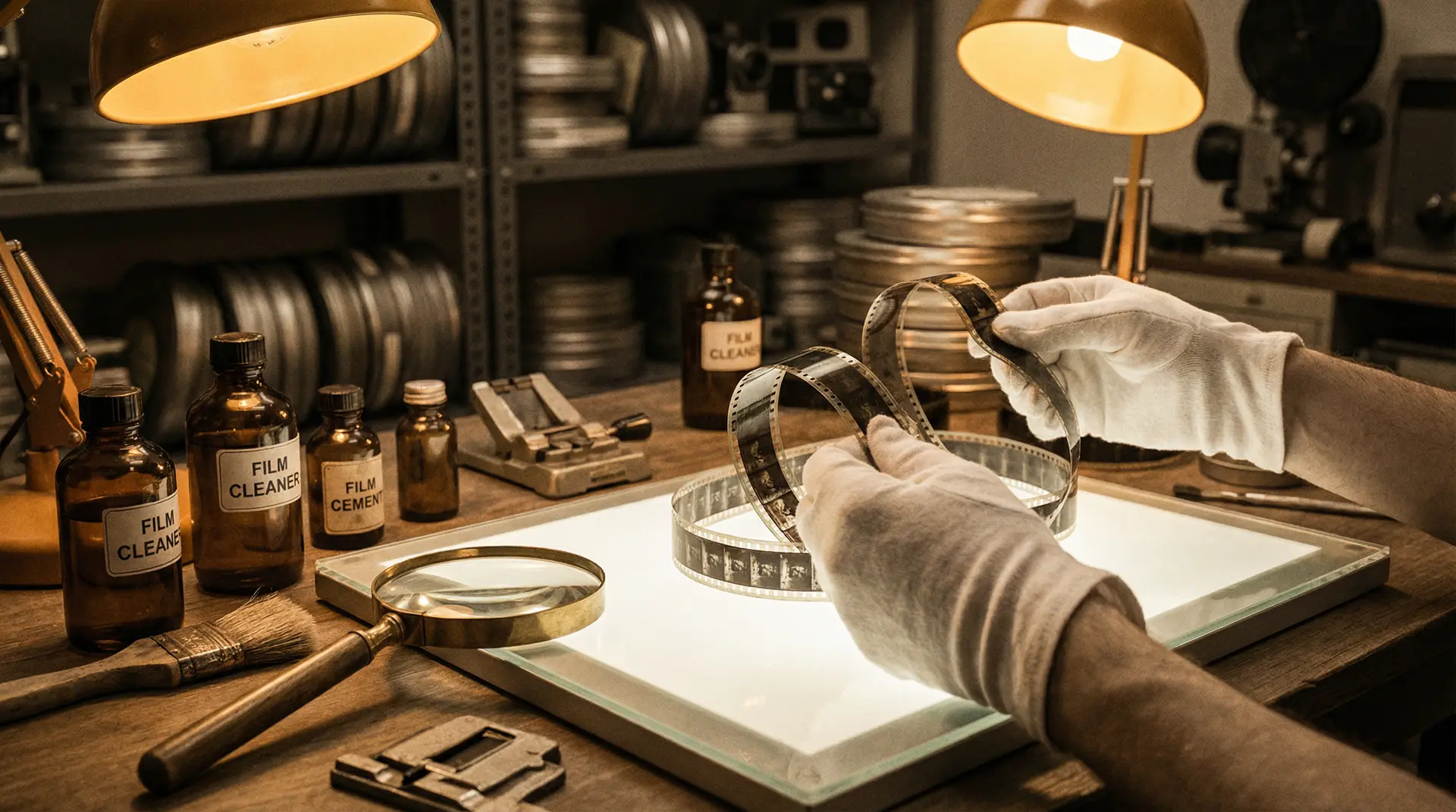 修复师手记 - 经典 福利姬 胶片修复工作台